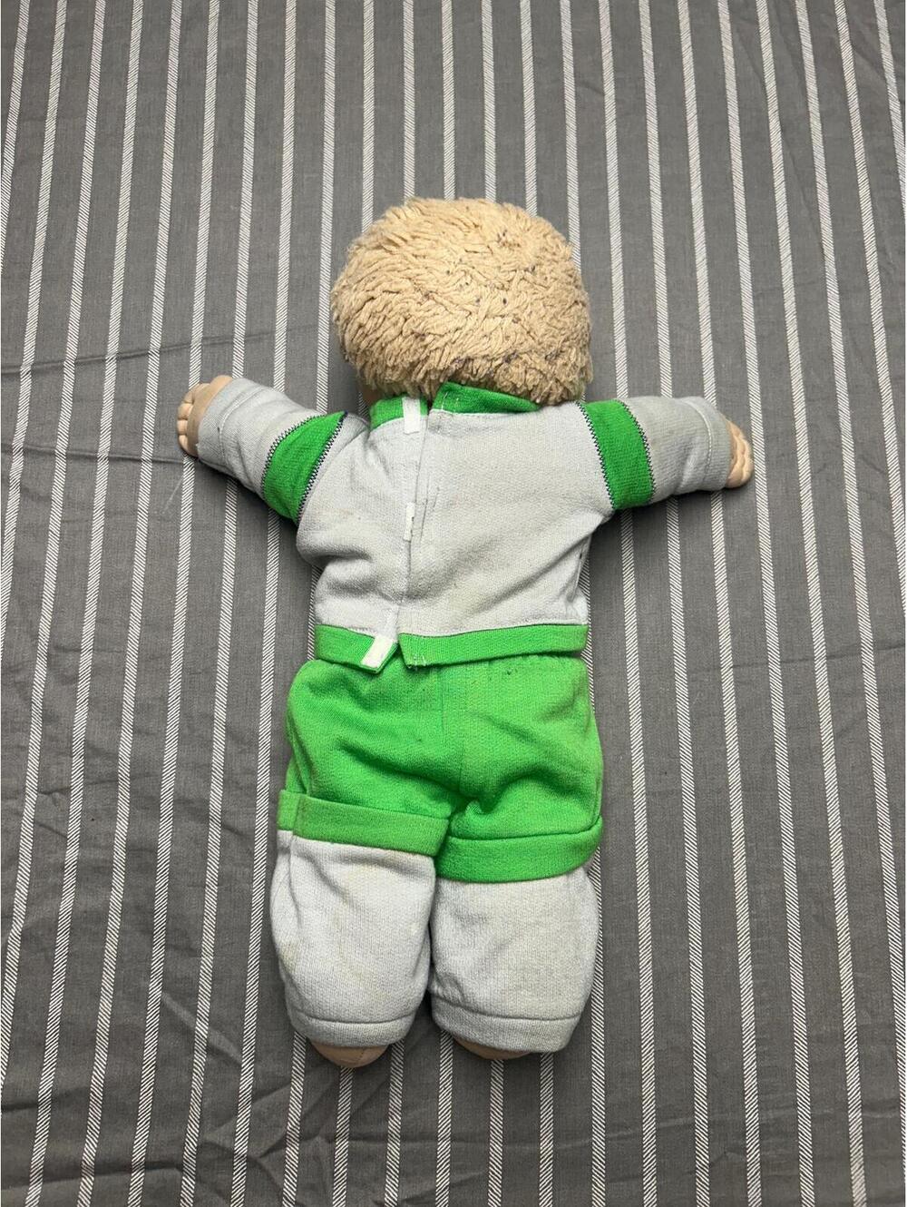 Vintage 1978-1982 Cabbage Patch Kids Boy #31 Jersey Blonde Hair/Blue Eyes - Picture 4 of 5